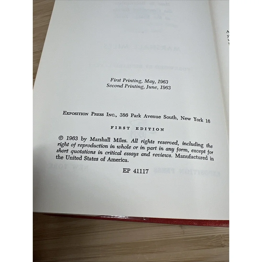 All Fifty-Two Cards – Marshall Miles – 1963 First‎ Edition First Printing HC wDJ